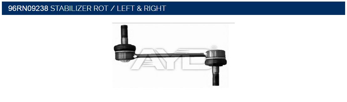 Z ROT CLIO III MEGANE III 09-15 - AYD - OEM 8200265217