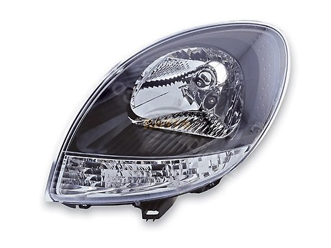 FAR SOL KANGOO 2003 2008 SİYAH CERCEVE BEYAZ SINYAL MANUEL - AYFAR - OEM 7701044037