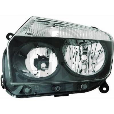 FAR SOL DUSTER 2010-2013 SIYAH CERCEVELI MANUEL - AYFAR - OEM 260101891R