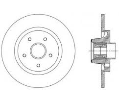 FREN KAMPANASI ALUMINYUM 1.5 DCI K9K 2002 > 2005 - HASEFE - OEM HAS-EFE99