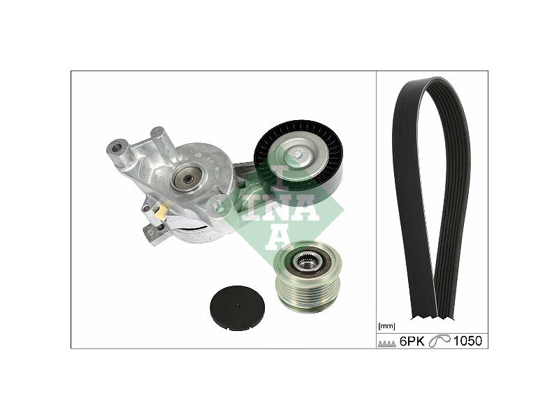 6PK1050 ALTERNATOR KAYIS SETI CADDY III GOLF V JETTA III PASSAT B6 TOURAN - INA - OEM 03G903137B