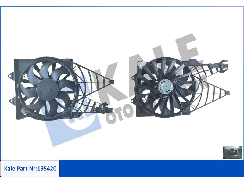 FAN MOTORU DAVLUMBAZLI LINEA 1.3 D 1.6 D 1.4 T JET KLIMALI - KALE