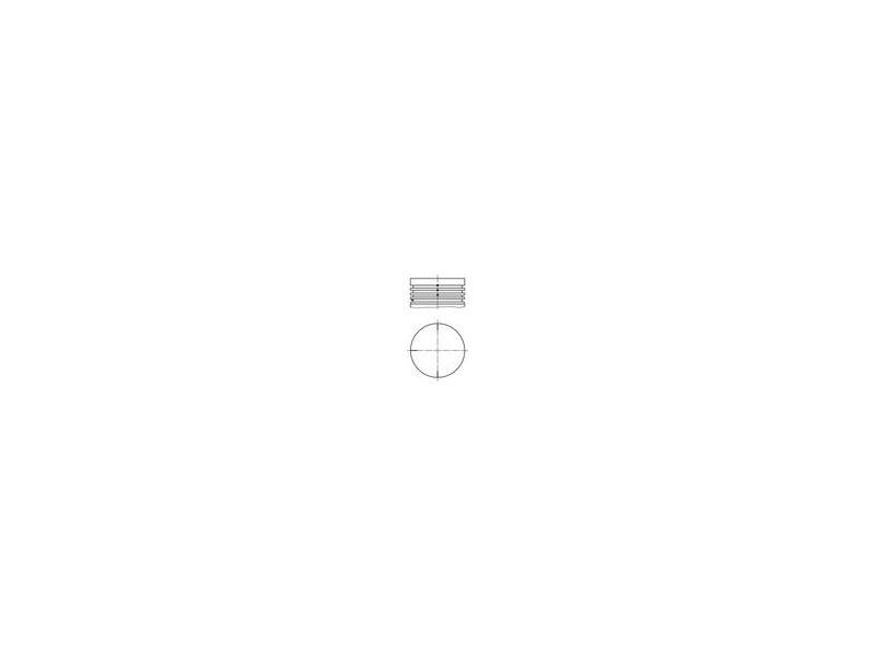 PISTON SEGMAN ( 69.00MM 0.50 ) KANGOO-CLIO-TWINGO 1.2i D7F - MAHLE - OEM 7701474305
