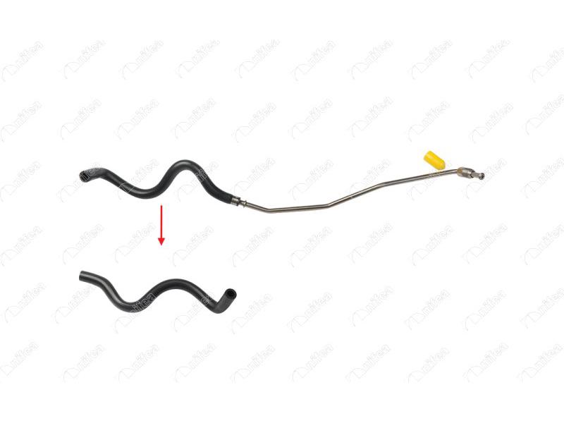BASINC KAPTORU HORTUMU METAL BORU HARIC MEGANE III SCENIC III 1.5 DCI - NIFEA - OEM 208155568R