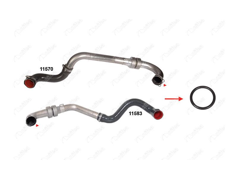 TURBO BORUSU CONTASI — NIFEA 11489 - NIFEA - OEM 82003069258200276297