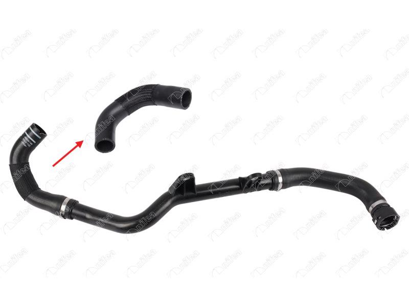 RADYATOR UST HORTUMU PLASTIK BORU HARIC JUMPER BOX — NIFEA 14875 - NIFEA - OEM 1366739080