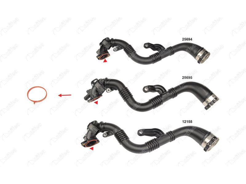 TURBO BORUSU CONTASI MEGANE IV SCENIC IV QASHQAI II 1.2 TCE - NIFEA - OEM 144608470R