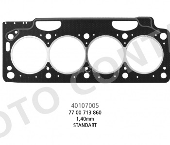 SILINDIR KAPAK CONTASI R11 R21 FLASH 1.7 1.40MM - OTOCONTA - OEM 7700713860