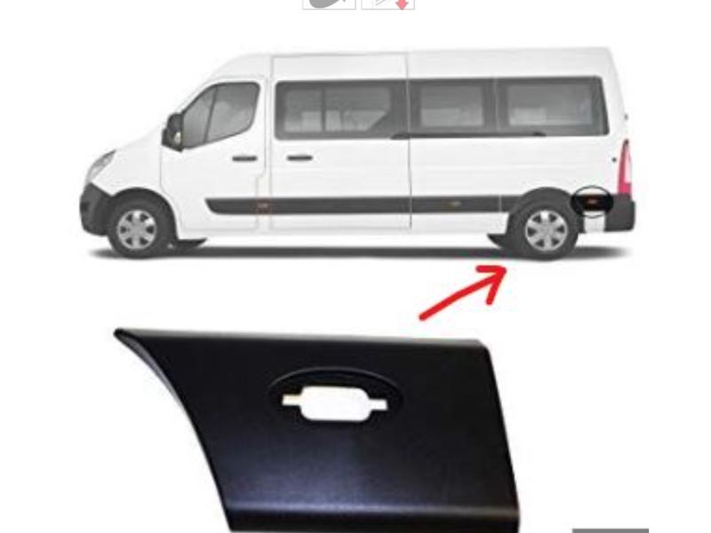 KAPI CEVRE BANDI SOL ARKA YAN MASTER III SINYAL DELIKLI - PLEKSAN - OEM 768F2000R