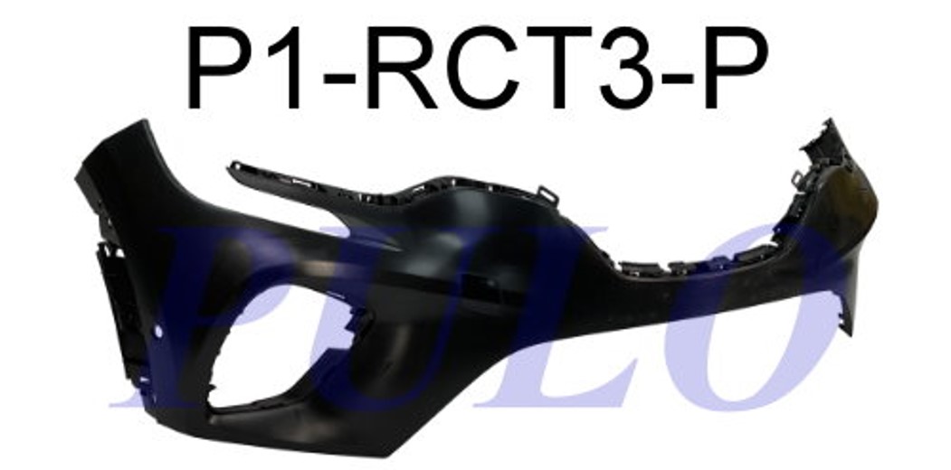 ON TAMPON CAPTUR 2019> ( 2 SENSORLU )SIYAH - PULO - OEM 620221587R