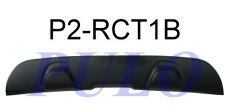 ARKA TAMPON SPOILERI CAPTUR 2012> SIYAH - PULO - OEM 8201385435