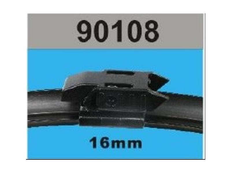 MUZ TIPI ADAPTORLU SILECEK SET DACIA DUSTER 2017 - 24 + 18 600mm + 450mm 16mm YenI TIp - RBW