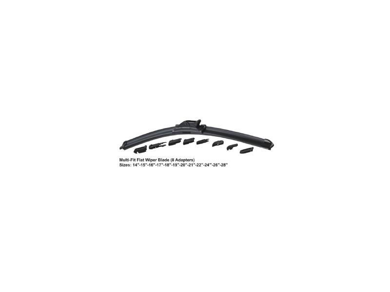 MUZ TIPI U KANCALI SILECEK SUPURGESI UNIVERSAL 8 ADAPTORLU 17 430mm - RBW