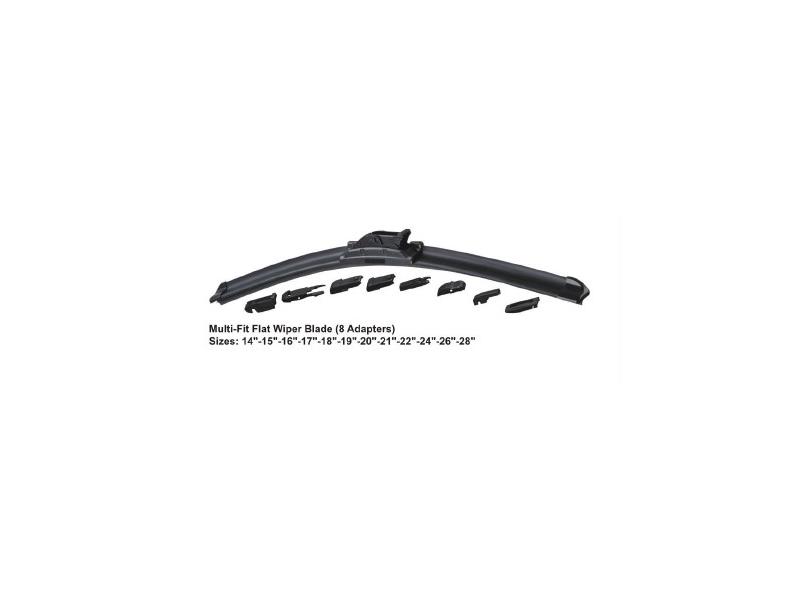 MUZ TIPI U KANCALI SILECEK SUPURGESI UNIVERSAL 8 ADAPTORLU 20 500mm - RBW