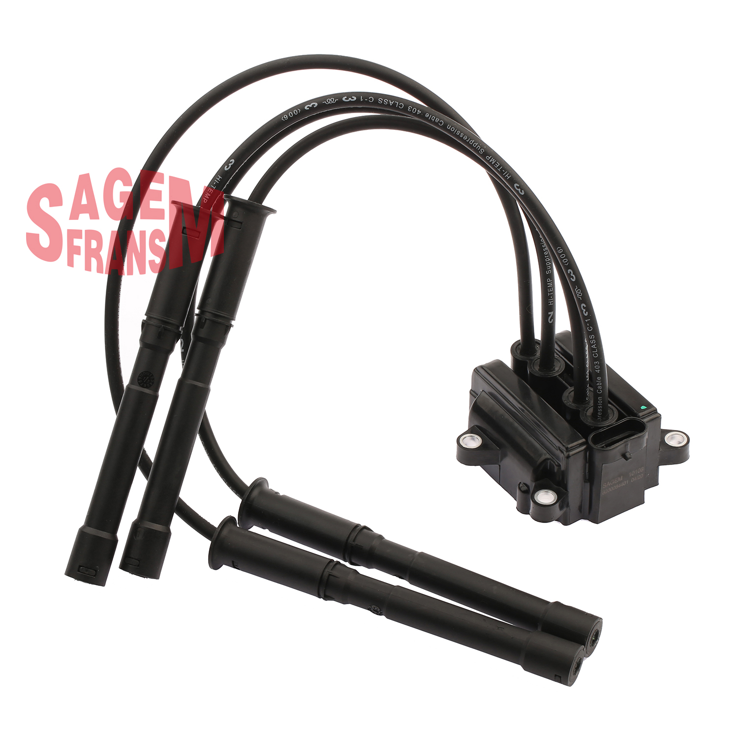 ATESLEME BOBINI CLIO II 01=> CLIOIII 05=> TWNG 01=> 1.2 16V (D4F.7.06-D4F.7.12) KABLOLU - SAGEMFRANS - OEM 8200084401