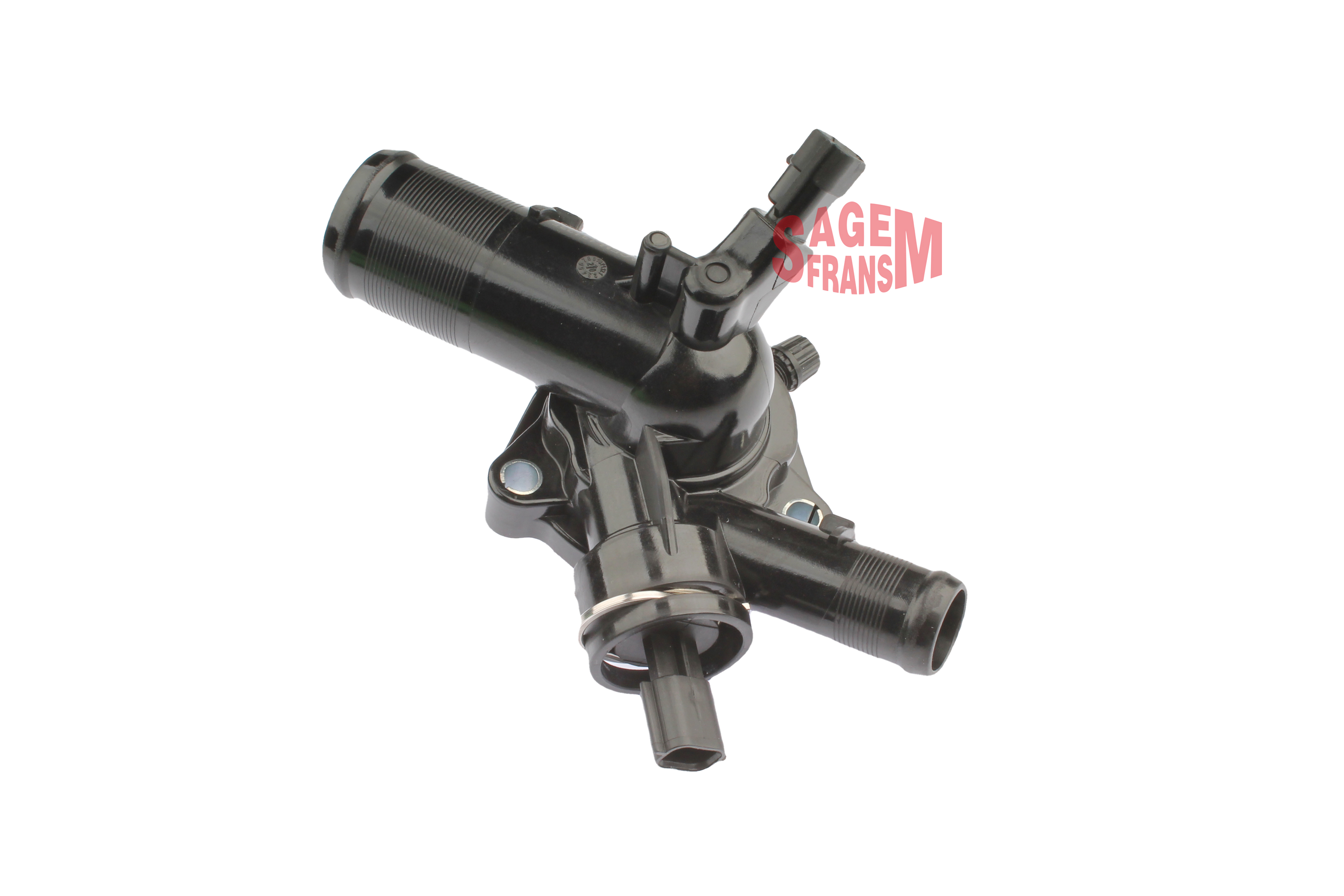 TERMOSTAT (KOMPLE) CLIO III MODUS GRAND MODUS 1.2 16V 05=> - SAGEMFRANS - OEM 8200400294