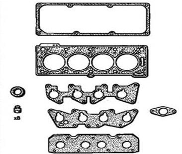 UST TAKIM CONTA KECESIZ SKCLI R19 1.4I MEGANE CLIO SYMBOL 1.4 1.6 8V - SUPSAN - OEM 7701468710