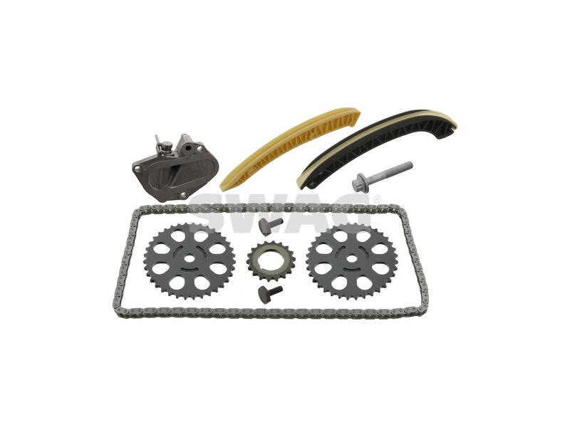 EKSANTRIK ZINCIR SETI (3 ADET DİSLI İLE ) POLO CORDOBA IBIZ FABIA 1.2 01> - SWAG - OEM 03E198229AS1