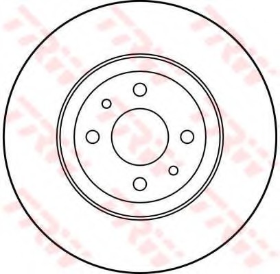 FREN DISKI ON 2.0 TIPO TEMPRA - TRW - OEM 60811890