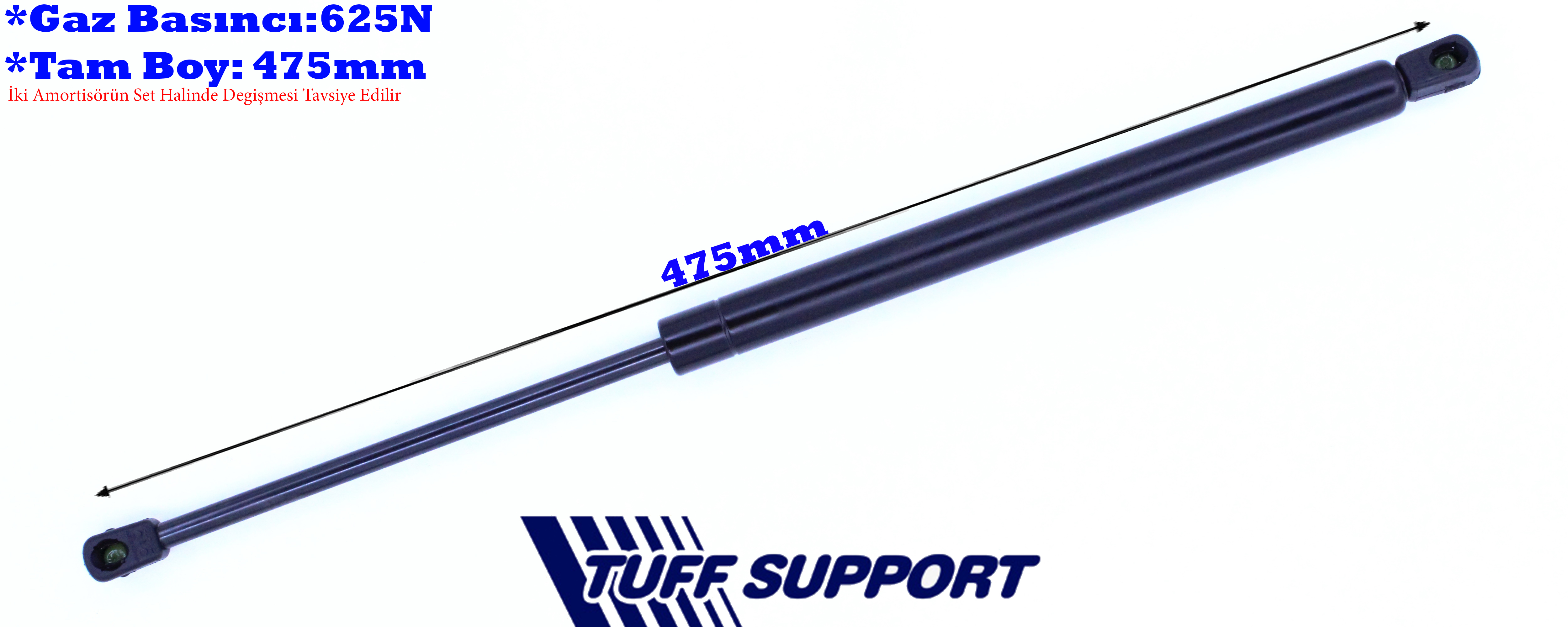 BAGAJ AMORTISORU LAGUNA I GRANDTOUR 94 98 - TUFF - OEM 7700838005