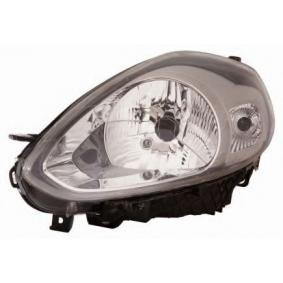 FAR SOL MOTORLU KROM LED PUNTO EVO 2010 - 2012 - TYC - OEM 51855644