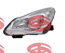 FAR ELEKTRIKLI MOTORLU KROM HB.SOL CORSA 2010 - - TYC - OEM 1226125