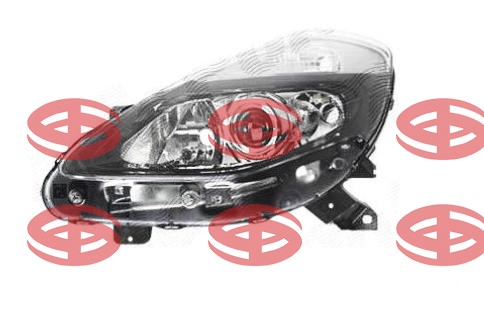 FAR SAG MERCEKLI SIYAH CLIO III - TYC - OEM 7701072009