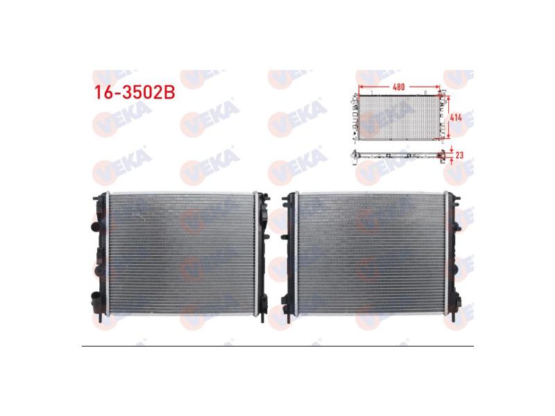 SU RADYATORU CLIO II SYMBOL II KANGOO LOGAN I - VEKA - OEM 2140000QAX