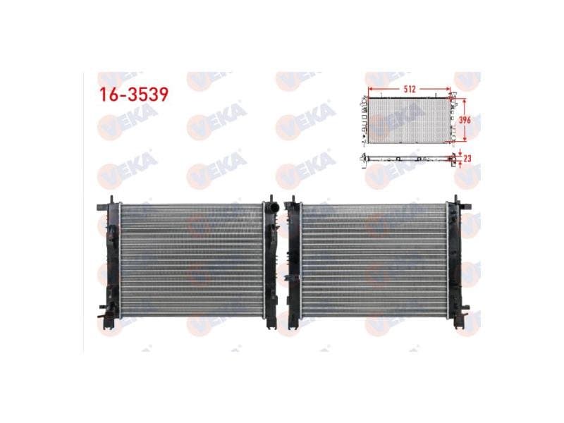 RADYATOR CLIO IV LOGAN II DOKKER LODGY 1.5 DCI