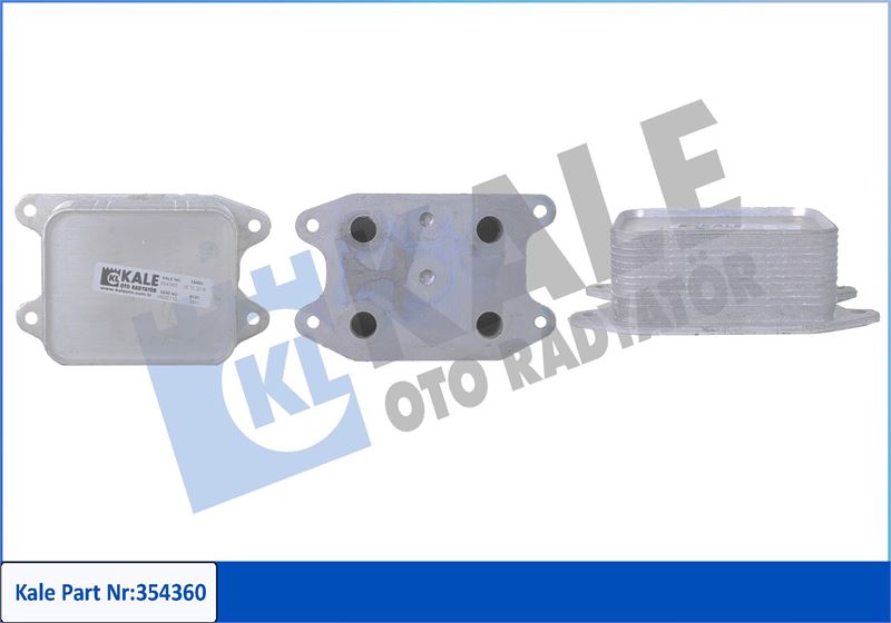 YAĞ SOĞUTUCUSU VW-SKODA-SEAT-AUDİ 13> GOLF7-TIG - KALE - OEM 04E117021B