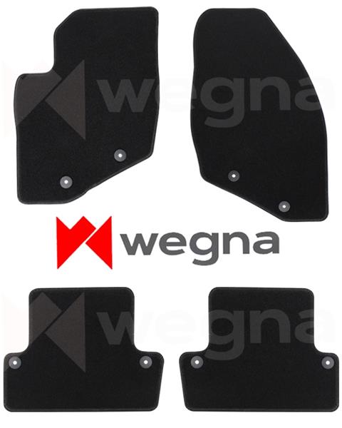 HALI PASPAS SİYAH VOLVO S60 2001-2010 - WEGNA - OEM PASPAS