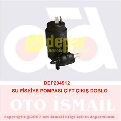 SU FİSKİYE POMPASI ÇİFT ÇIKIŞ DOBLO - DEPAR