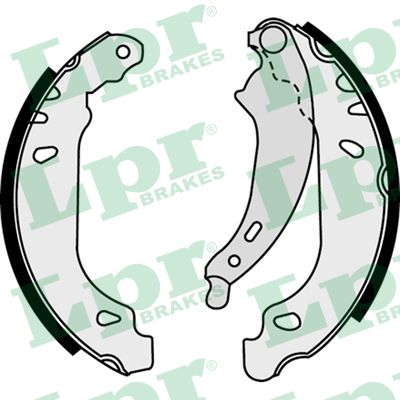 PABUCLU BALATA (180X40MM) CLIO SYMBOL 98- - LPR - OEM 7701205758