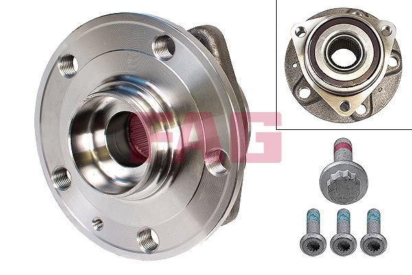 ÖN TEKER PORYASI 3 BACAK 85MM ÇAP YM.GOLF VII-TIGU - FAG - OEM 8V0498625A