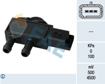 FAP KAPTÖRÜ (EGSOZ BASINÇ SENSÖRÜ) VIVARO C-ZAFIRA - FAE - OEM 1618.Z9