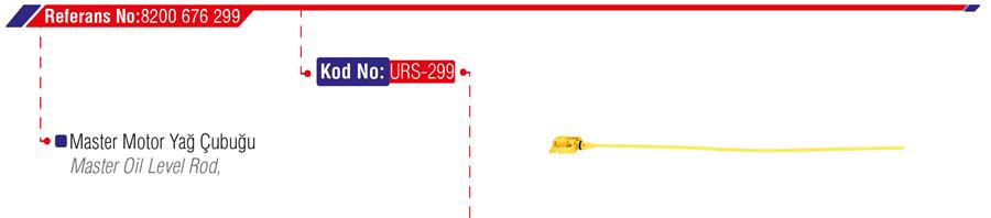 YAĞ ÇUBUĞU MASTER G9U - URS - OEM 8200676299