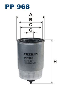 YAKIT FİLTRESİ PEUGEOT BOXER 00>06 2.0 HDI 2.8 - FILTRON - OEM 46797378