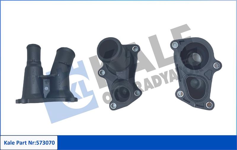 TERMOSTAT YUVASI (FLANŞ) FORD FOCUS-FİESTA 98> 1.25-1.4-1.6 ZETEC - KALE - OEM 98MM