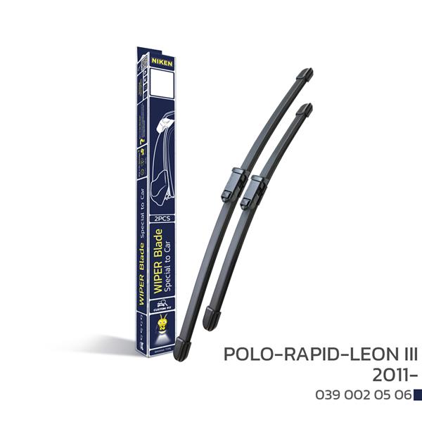 NIKEN POLO-RAPID-LEON III 2011- ARACA ÖZEL SİLECEK - NIKEN - OEM UNIVERSAL