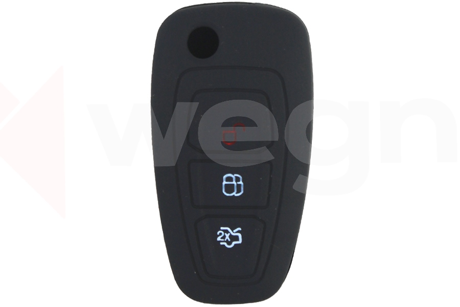KONTAK ANAHTAR KUMANDA KORUYUCU KILIF SİLİKON FORD TRANSIT-MONDEO-FOCUS-RANGER-C MAX-S MAX(SİYAH) - WEGNA - OEM AKSESUAR