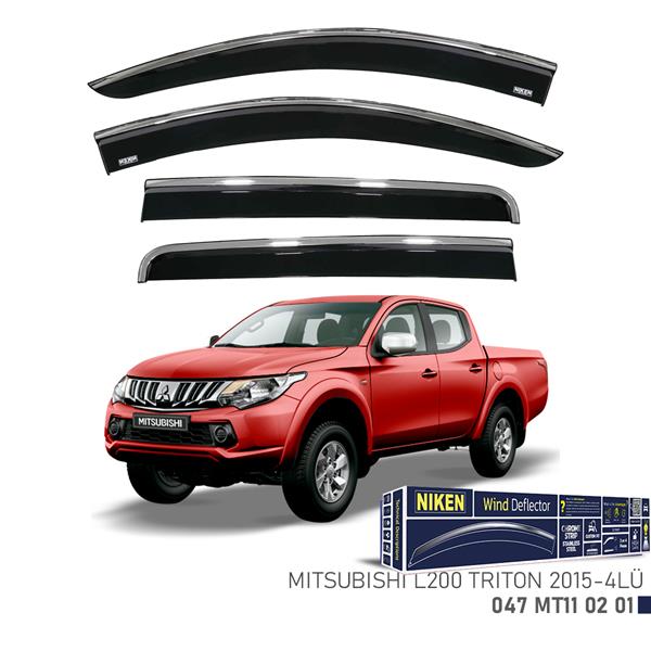 KROMLU CAM RÜZGARLIĞI MITSUBISHI L200 TRITON 2015- - NIKEN