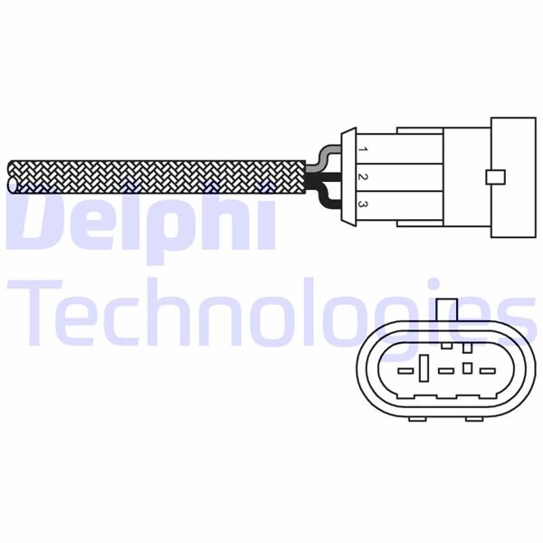 OKSIJEN SENSORU CLIO II-KANGOO - DELPHI - OEM 7700273715