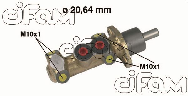ANA MERKEZ TMPR 1.4-1.6-1.8 (90-96) TIPO 1.4-1.6-1.8 (81-95) (20.6mm) - CIFAM - OEM 793266