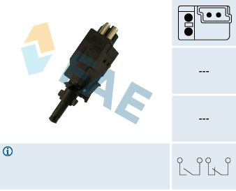 FREN LAMBASI SALTERI MERCEDES W124 S124 C124 W126 W201 W202 S202 W210 R129 - FAE - OEM A0015450109