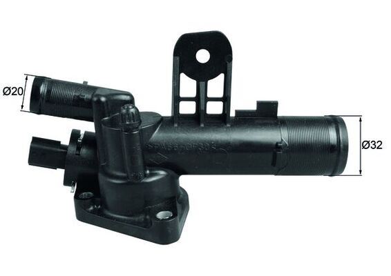 TERMOSTAT (83 ºC) RENAULT KANGOO 08- NISSAN QASHQAI 07- MICRA 03- 15 DCI K9K - MAHLE TERMOSTAT - OEM 8200400553