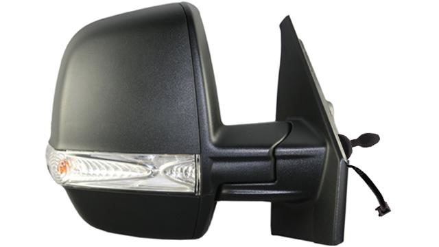 DIS DIKIZ AYNASI MEKANIK SINYALLI ÇIFT CAM SAG FIAT-OPEL DOBLO 10-> - ART - OEM 735497873