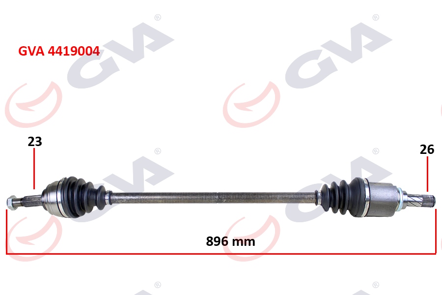 AKS ÖN KOMPLE SAĞ CLIO IV-SYMBOL 1.5DCI 12=> LOGAN II-SANDERO II-STEPWAY 1.5DCI 10=> STEPWAY II 1.6-16 16V - GVA - OEM 391006553R