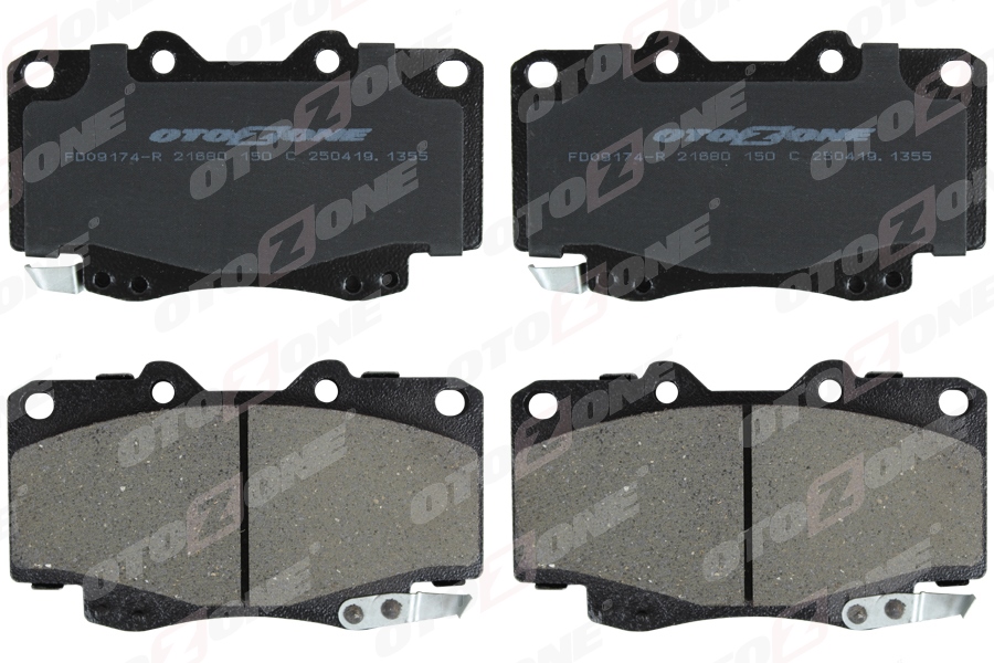 ÖN FREN BALATA TOYOTA HILUX VIGO 2,5L 2KDFTV KUN25 4X4 05-> - OTOZONE - OEM 044650K020