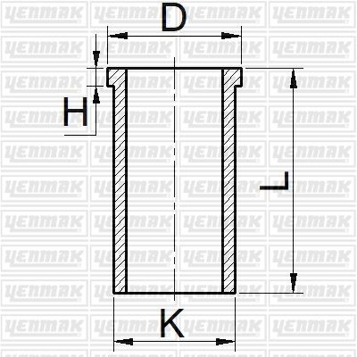MOTOR GÖMLEĞİ (STD) TEMPRA 2.0 (84,00mm) - YENMAK - OEM 5446