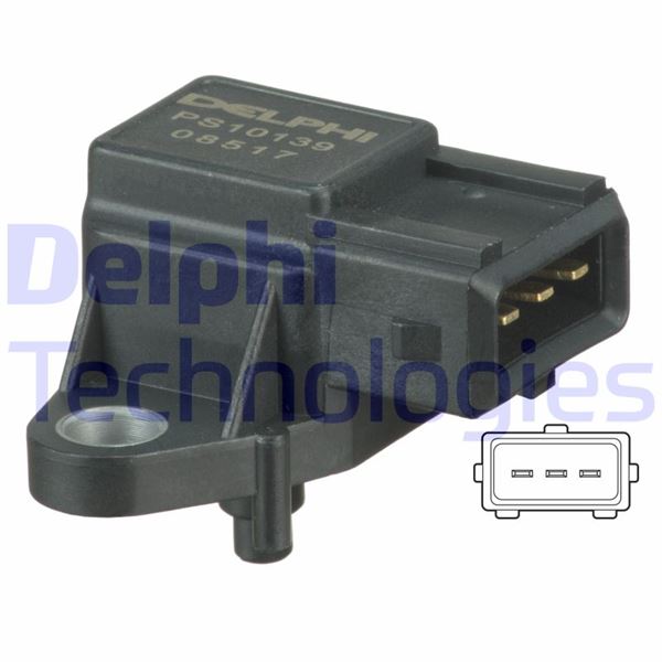 BASINC SENSORU BMW M47 M57 E46 E38 E39 E60 E53 . L - DELPHI - OEM 13622246977
